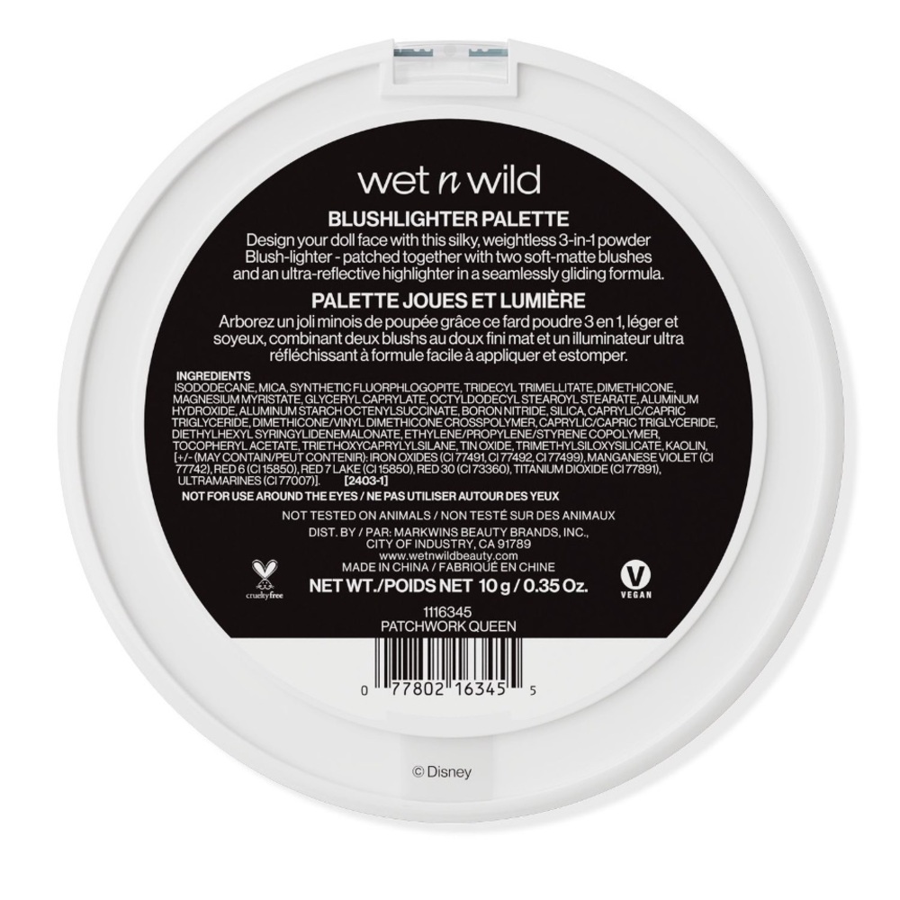 Wet N Wild The Nightmare Before Christmas Blush Highlighter Palette - Picture 4 of 4